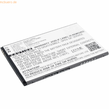 4021499494541 - Akku für Zte Blade L3 Li-Ion 38 Volt 2000 mAh schwarz