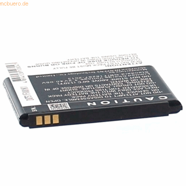 4021499495111 - Akku für Wiko Fizz Li-Ion 37 Volt 1500 mAh Schwarz