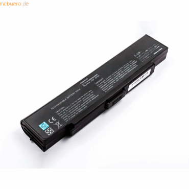 4021499505636 - Akku für Sony Vaio VGN-C1 Li-Ion 111 Volt 4400 mAh Schwarz