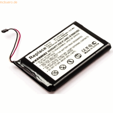 4021499507012 - Akku für Garmin NÜVI 2545LM Li-Ion 37 Volt 930 mAh schwarz