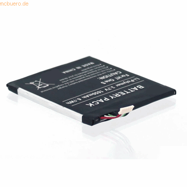 4021499508095 - Akku für Htc One S Li-Pol 37 Volt 1650 mAh Schwarz