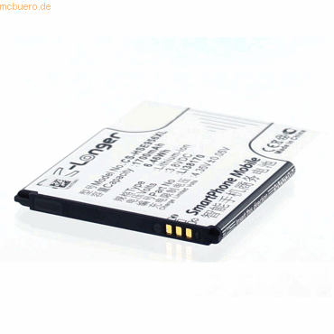 4021499508309 - Akku für Medion Life P4501 Li-Ion 37 Volt 1700 mAh Schwarz