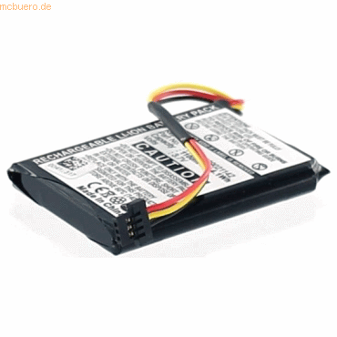 4021499051720 - Akku für Tomtom 6027A0090721 Li-Ion 37 Volt 1100 mAh schwarz