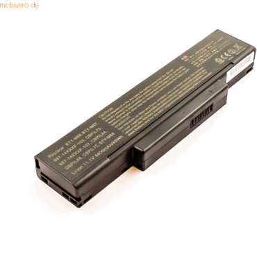 4021499537552 - Akku für Hyrican M66SE Li-Ion 108 Volt 4400 mAh Schwarz