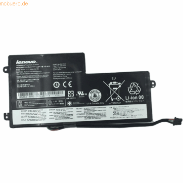 4021499543225 - Akku für THINKPAD X270 Li-Pol 114 Volt 1930 mAh schwarz