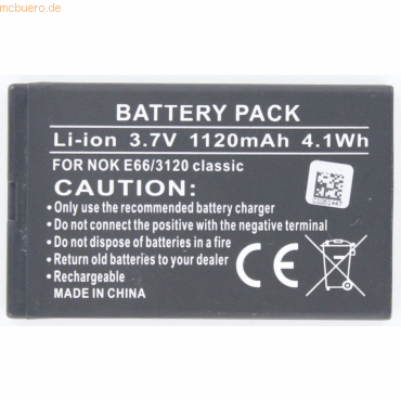4021499548145 - Akku für Bea-fon S40 Li-Ion 37 Volt 700 mAh Schwarz 4021499548145 - Akku für Bea-fon S40 Li-Ion 37 Volt 700 mAh Schwarz
