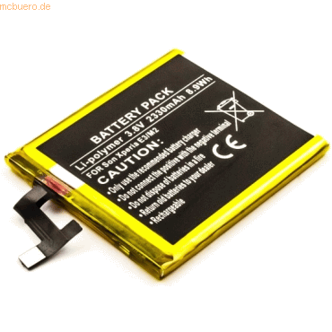 4021499556799 - Akku für Sony XPERIA E3 Li-Pol 38 Volt 2330 mAh gelb