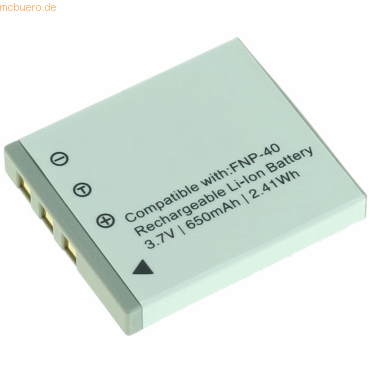 4021499560338 - Akku für Medion MD85562 Li-Ion 37 Volt 650 mAh Schwarz