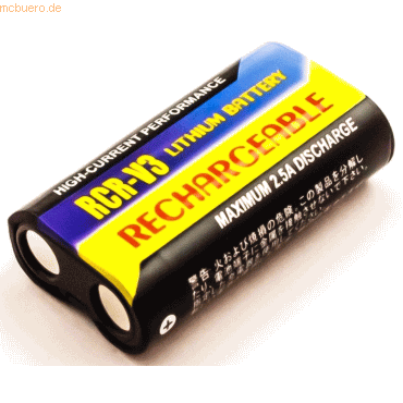 4021499560949 - Akku für Kodak EasyShare C743 Li-Ion 3 Volt 1100 mAh Schwarz