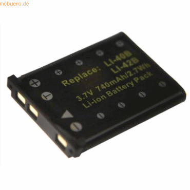 4021499562363 - Akku für Voigtländer Vito 75 Li-Ion 37 Volt 620 mAh Schwarz