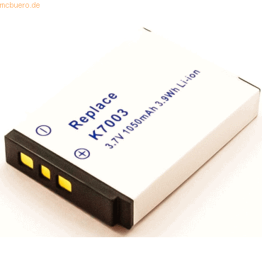 4021499562424 - Akku für Kodak EasyShare Z950IS Li-Ion 37 Volt 1050 mAh Schwarz