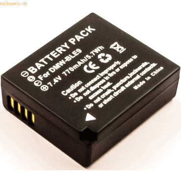 4021499563094 - Akku für Panasonic LUMIX DMC-TZ101 Li-Ion 74 Volt 700 mAh Schwar 4021499563094 - Akku für Panasonic LUMIX DMC-TZ101 Li-Ion 74 Volt 700 mAh Schwar