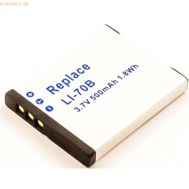 4021499563155 - Akku für Olympus Stylus VG-160 Li-Ion 37 Volt 500 mAh Schwarz 4021499563155 - Akku für Olympus Stylus VG-160 Li-Ion 37 Volt 500 mAh Schwarz