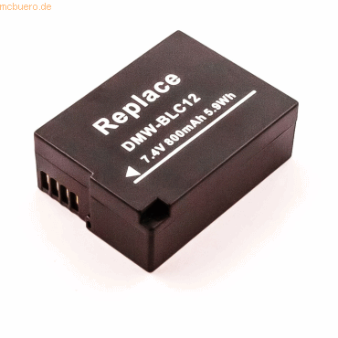 4021499563605 - Akku für Panasonic LUMIX DMC-FZ2000 Li-Ion 72 Volt 850 mAh Schwa
