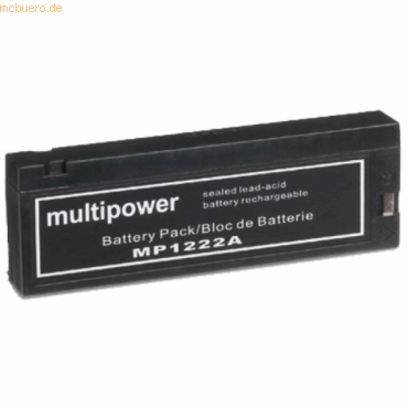 4021499570122 - Akku für Rowi-akkutypen 6655 Blei 12 Volt 2000 mAh Schwarz