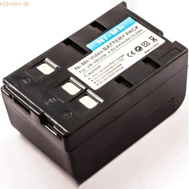 4021499570283 - Akku für Duracell DR14 NiMH 48 Volt 4000 mAh Schwarz