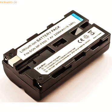 4021499570436 - Akku für Varta V290 Li-Ion 74 Volt 2200 mAh Schwarz