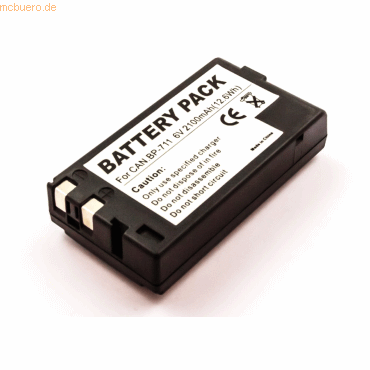 4021499571396 - Akku für Cullmann 8174 NiMH 6 Volt 2000 mAh Schwarz