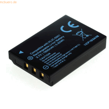 4021499573147 - Akku für Sanyo Xacti VPC-WH1 Li-Ion 37 Volt 1400 mAh Schwarz