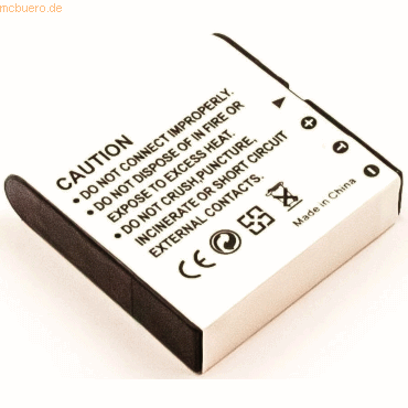 4021499573215 - Akku für Kyocera yashica CMHP12 Li-Ion 37 Volt 900 mAh Schwarz