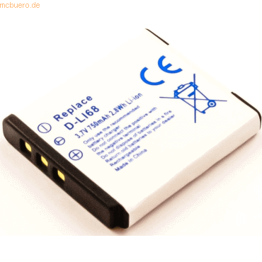4021499573567 - Akku für Kodak EasyShare V1273 Li-Ion 37 Volt 700 mAh Schwarz 4021499573567 - Akku für Kodak EasyShare V1273 Li-Ion 37 Volt 700 mAh Schwarz