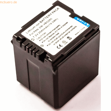 4021499573659 - Akku für Panasonic HDC-SD707 Li-Ion 74 Volt 2500 mAh Schwarz
