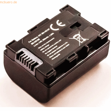 4021499574175 - Akku für Jvc BN-VG107E Li-Ion 37 Volt 890 mAh Schwarz