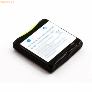 4021499576940 - Akku für Detewe Eurix OpenPhone 28 NiMH 24 Volt 600 mAh Schwarz 4021499576940 - Akku für Detewe Eurix OpenPhone 28 NiMH 24 Volt 600 mAh Schwarz