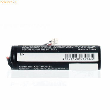 4021499580558 - Akku für Tomtom Urban Rider Europe Li-Ion 37 Volt 2200 mAh Schwa