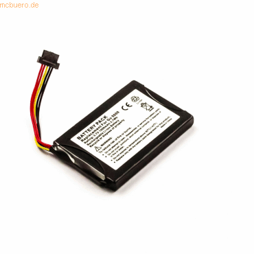 4021499580855 - Akku für Tomtom Go 5000 Europe Li-Ion 37 Volt 1000 mAh Schwarz