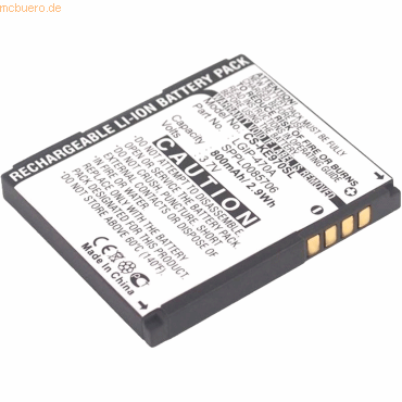 4021499582613 - Akku für LG Electronics KF750 Secret Li-Ion 37 Volt 600 mAh Schw