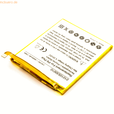 4021499601116 - Akku für Huawei Ascend P9 Plus Li-Pol 382 Volt 3400 mAh weiß