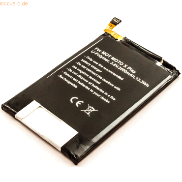 4021499602427 - Akku für Motorola SNN5963B Li-Pol 38 Volt 3500 mAh schwarz