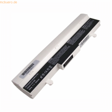 4021499061453 - Akku für Asus EEE PC 1001HA Li-Ion 111 Volt 4400 mAh weiß