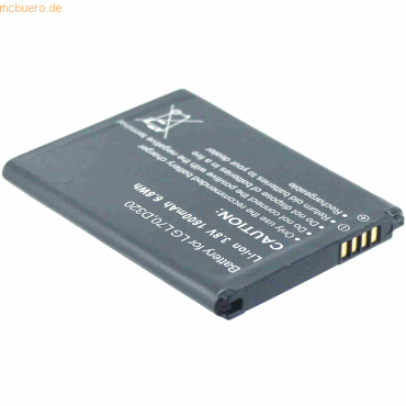 4021499665316 - Akku für LG Electronics D320 Li-Ion 37 Volt 1450 mAh schwarz