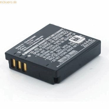 4021499067967 - Akku für Pentax D-LI106 Li-Ion 37 Volt 1000 mAh schwarz