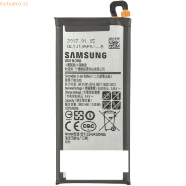 4021499688544 - Akku für SM-A520F Li-Ion 385 Volt 3000 mAh schwarz