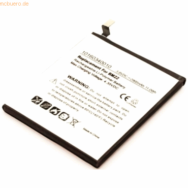 4021499691018 - Akku für Xiaomi Mi 5 Pro Ceramic Edition Li-Pol 38 Volt 2900 mAh