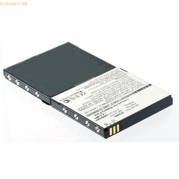 4021499070820 - Akku für Emporia Life Plus Li-Ion 37 Volt 1200 mAh schwarz