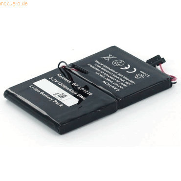 4021499752979 - Akku für Becker Traffic Assist Z101 Li-Ion 37 Volt 1200 mAh schw