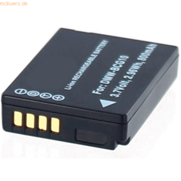 4021499761384 - Akku für Panasonic LUMIX DMC-TZ22 Li-Ion 37 Volt 890 mAh schwarz