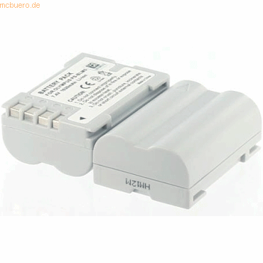 4021499763814 - Akku für Olympus BLM-5 Li-Ion 74 Volt 1400 mAh grau