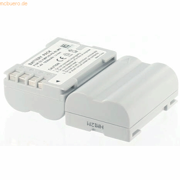 4021499763890 - Akku für Olympus E500 Li-Ion 74 Volt 1400 mAh grau