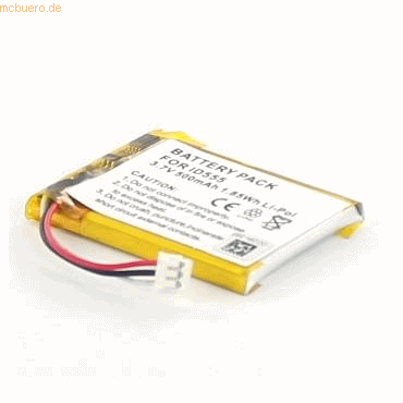 4021499769670 - Akku für Grundig SL-422943 Li-Ion 37 Volt 500 mAh weiß