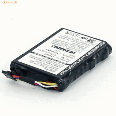 k.A. Akku für Medion MD96800 Li-Ion 3,7 Volt 1300 mAh schwarz