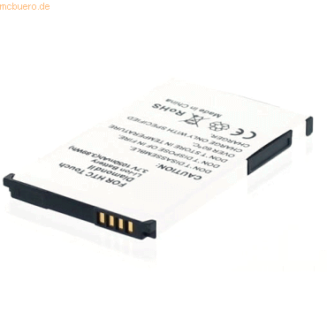 4021499806320 - Akku für Htc Touch 2 Li-Ion 37 Volt 1000 mAh schwarz