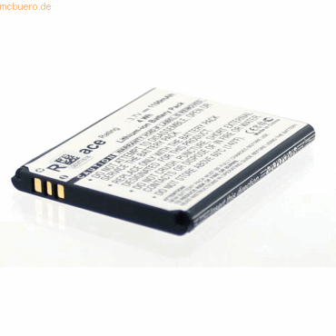 4021499813526 - Akku für Huawei HB4J1 Li-Ion 37 Volt 1100 mAh schwarz