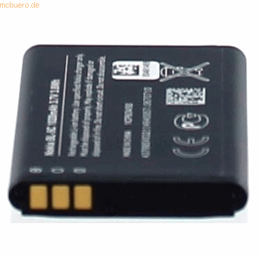 4021499819931 - Akku für Emporia Telme BAT-C120 Li-Ion 37 Volt 1000 mAh schwarz