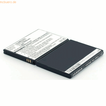 4021499851283 - Akku für Samsung N7000 Galaxy Note Li-Ion 37 Volt 2000 mAh schwa