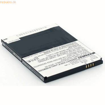 4021499851603 - Akku für Htc KAIS130 Li-Pol 37 Volt 1000 mAh schwarz